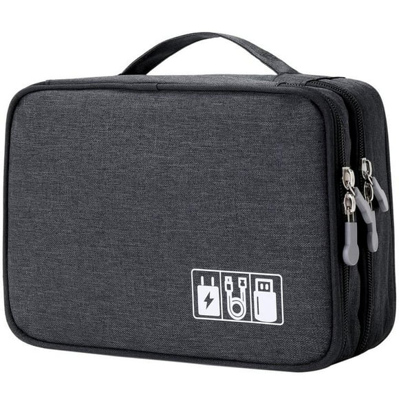 Hxuedan Sea Wave The Data Cable Storage Bag is A Portable and Independent Design SuitableVFor Travelers to Place The Data Cable Earphone and Electronic Product Data Cable Storage Bag 